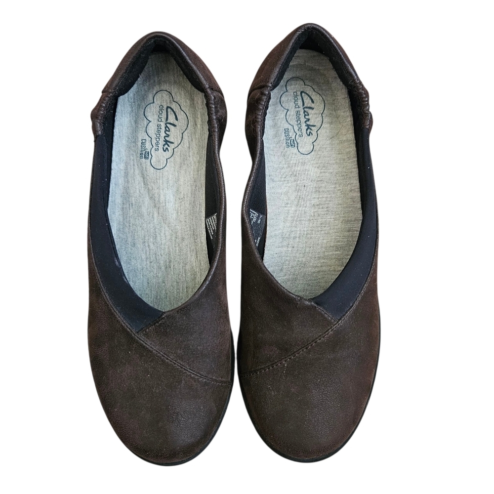 Clarks Cloudsteppers Sillian Jetay Loafer Flat Slip On Sz 7.5